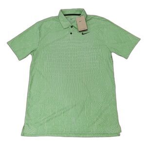 Nike Dri-Fit ADV Men's Green Golf Short Sleeve Shirt Polo Size Small NWT